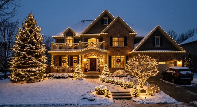 Christmas Lights Installation in Olathe, KS