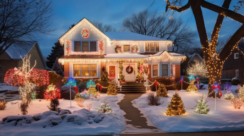 Christmas Lights Installation in Alpharetta, GA