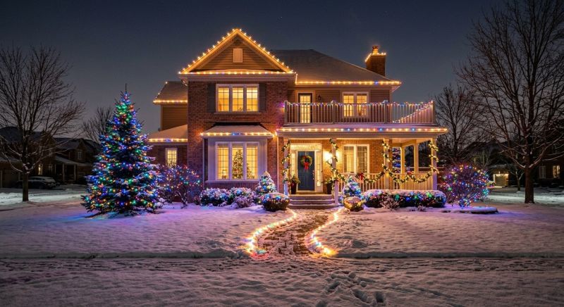 Holiday Lights Installation in Roswell, GA
