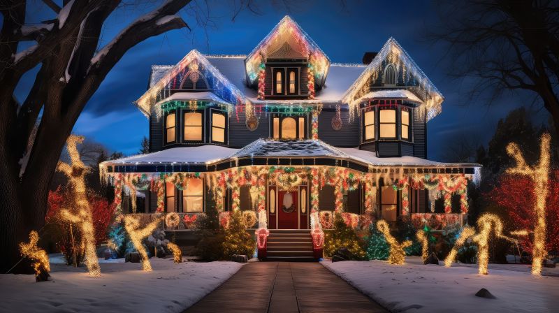 Holiday Lights Installation in Roswell, GA