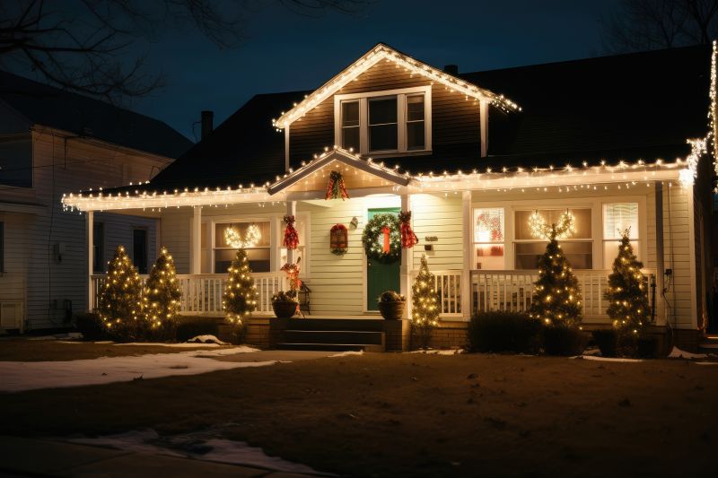 Xmas Lights Installation in Kansas City, MO